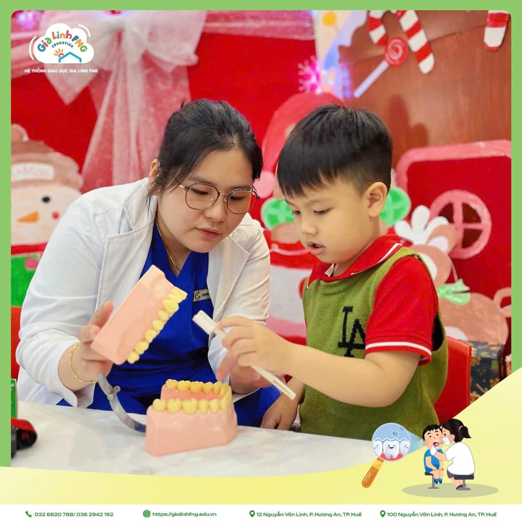 Ngày Hội "Răng Hạnh Phúc" Tại Gia Linh FNG - Chăm Sóc Sức Khoẻ Răng Miệng Cho Trẻ Mầm Non