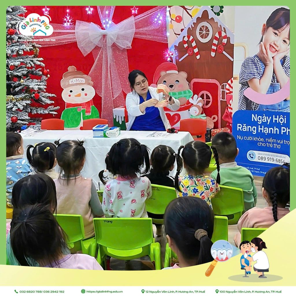 Ngày Hội "Răng Hạnh Phúc" Tại Gia Linh FNG - Chăm Sóc Sức Khoẻ Răng Miệng Cho Trẻ Mầm Non
