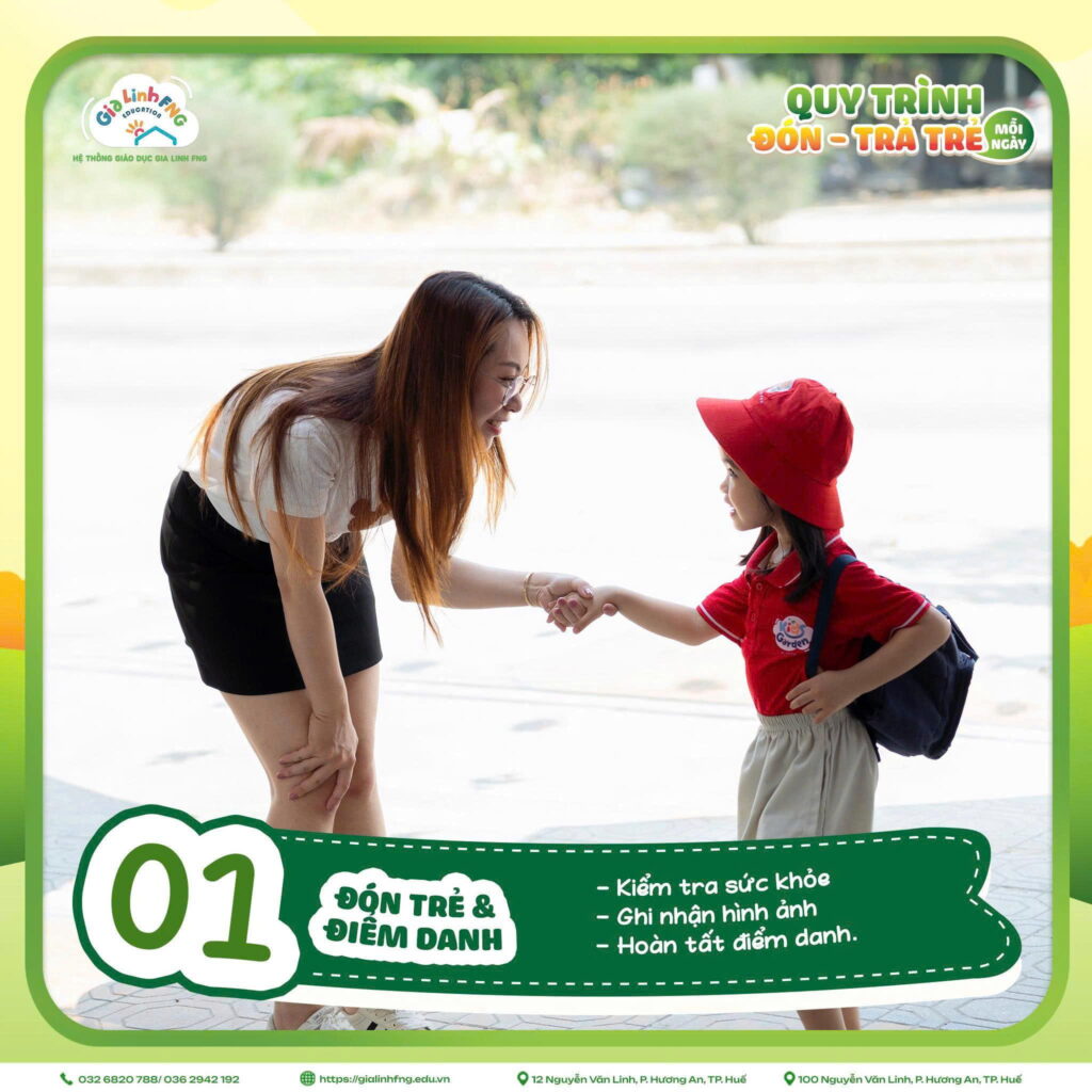 Quy Trình Đón - Trả Trẻ Tại Gia Linh FNG: Minh Bạch, An Toàn Và Tận Tâm